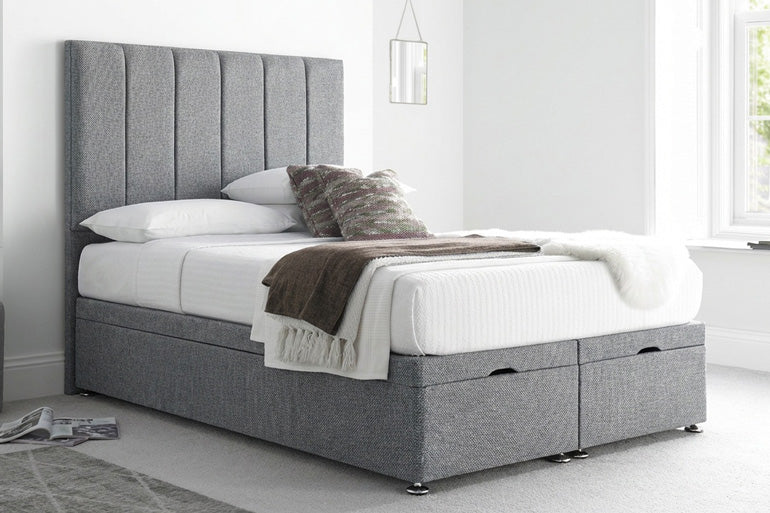Willow Ottoman Bed in Como Ash