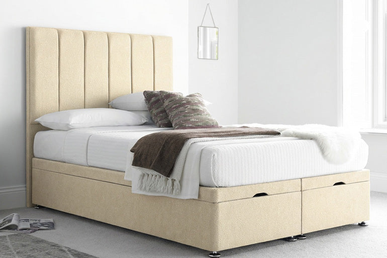 Willow Ottoman Bed in Eclipse Champagne