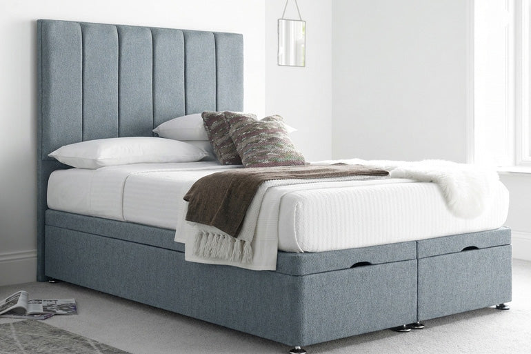 Willow Ottoman Bed in Eclipse Grey