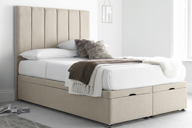Willow Ottoman Bed in Eclipse Linen
