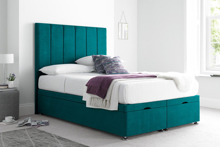 Willow Ottoman Bed in Heritage Peacock