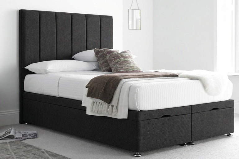 Willow Ottoman Bed in Vogue Black