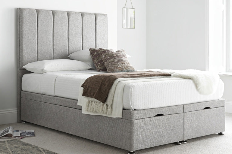 Willow Ottoman Bed in Vogue Silver