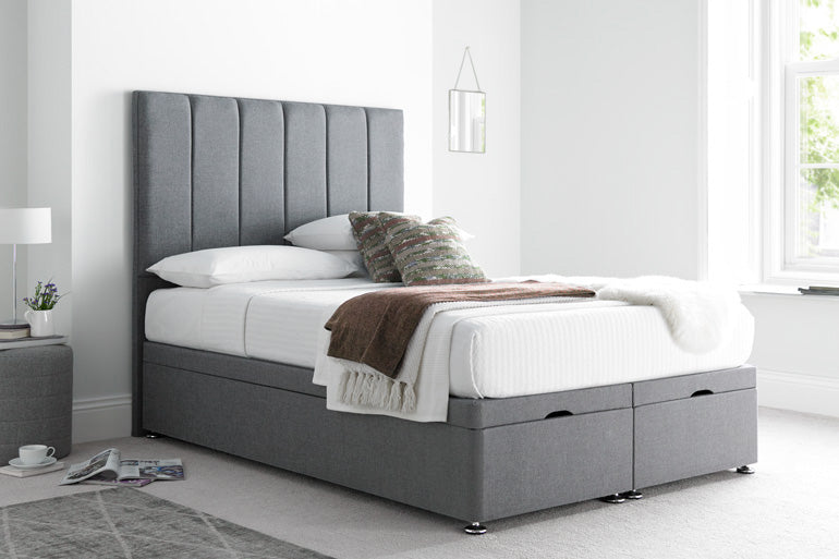 Willow Ottoman Bed in Sierra Silver