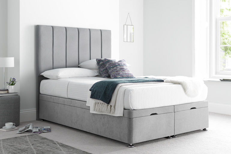 Divan Bed with Willow Headboard