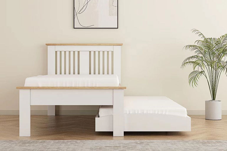 Flintshire Hendre Wooden Guest Bed