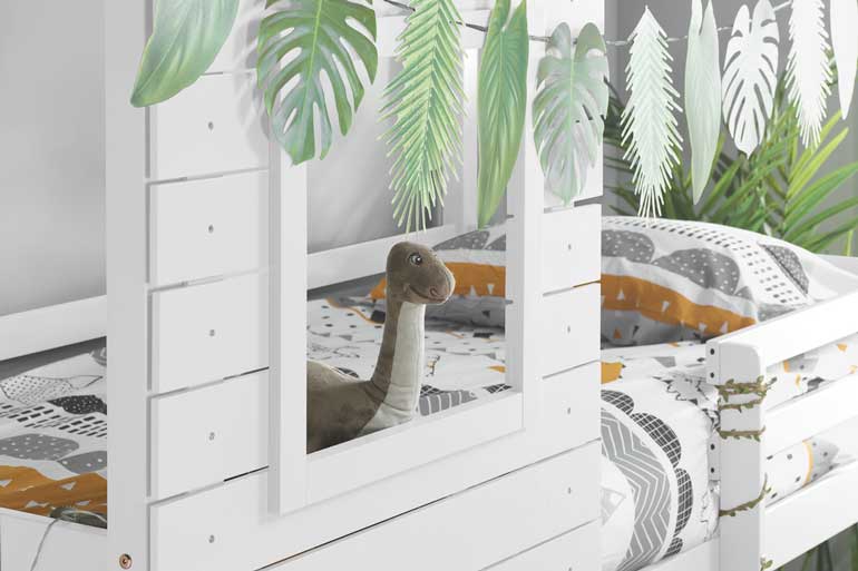 Birlea Adventure Bunk Bed in White