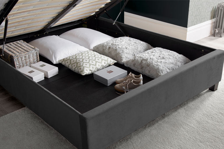 Winged Ottoman Bed