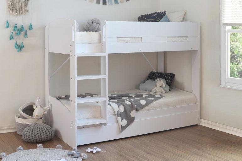 Billie White Bunk Bed
