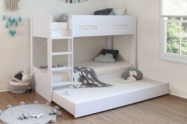 Billie White Bunk Bed