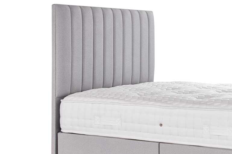 Divan Bed with Clarence Headboard &amp; Low Foot End