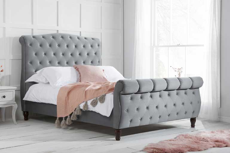 Birlea Colorado Sleigh Bed