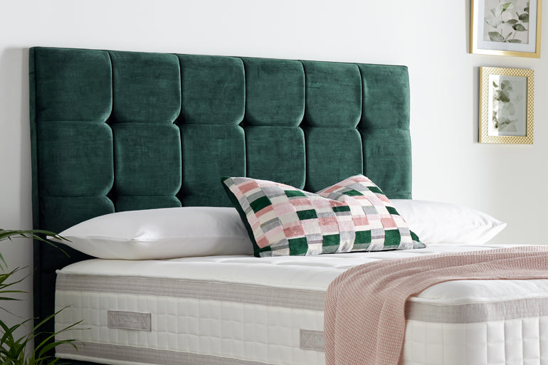 Divan | Ottoman Bed with Cube Headboard