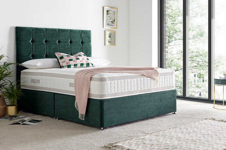 Cube Divan Ottoman Bed