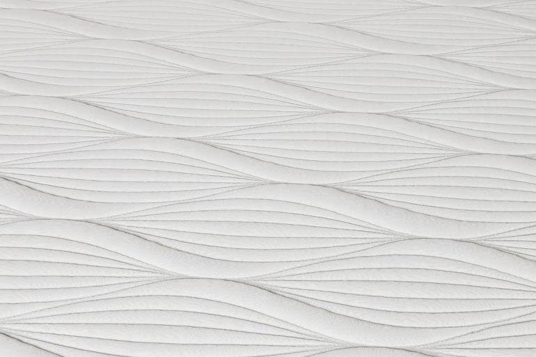 Close-up of cover of Dormeo Octaspring 9500 Latex Memory Foam Mattress