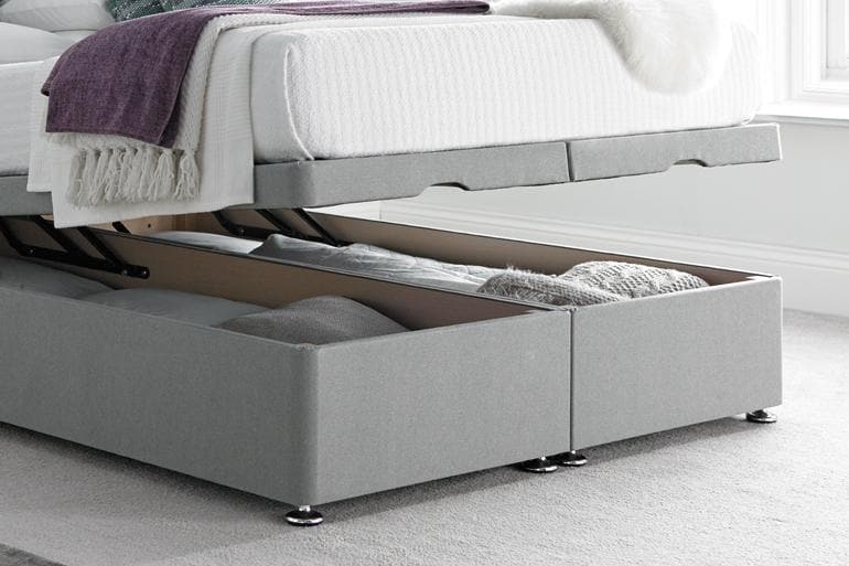 Divan | Ottoman Bed with Cube Headboard