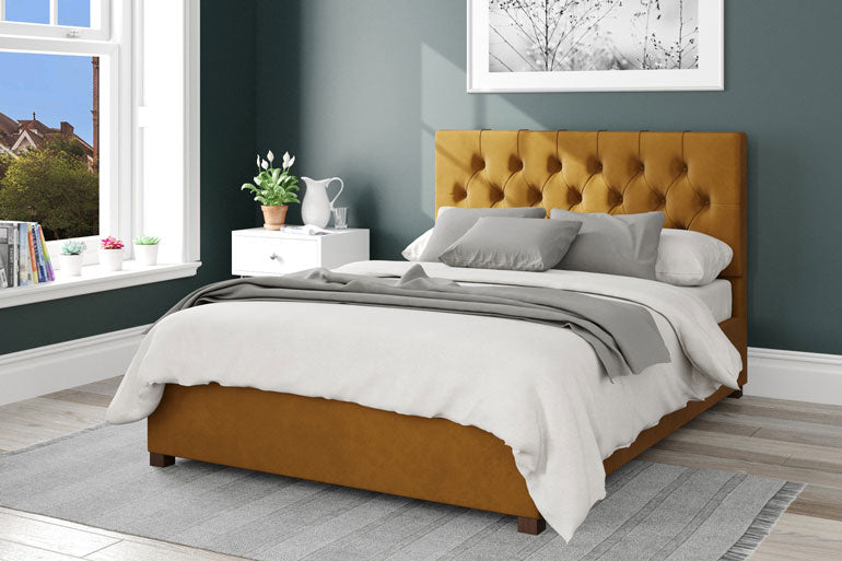 Ochre sales ottoman bed