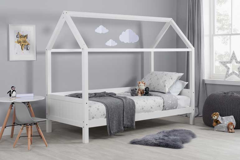 Birlea Home Single Bed in White