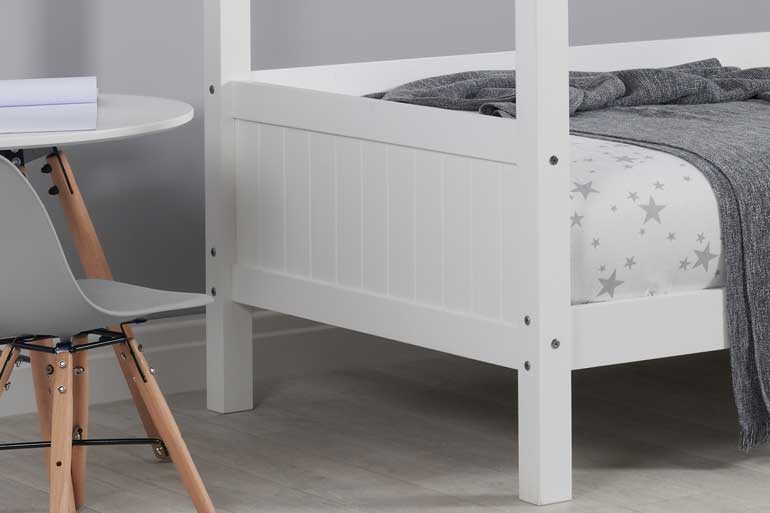 Birlea Home Single Bed in White