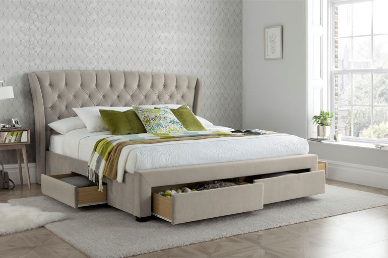 Newton 4 Drawer Storage Bed