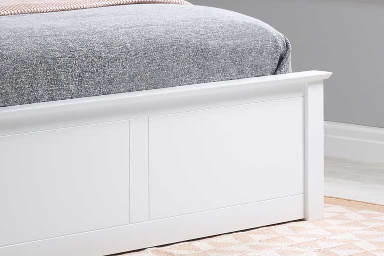 Birlea Phoenix Ottoman Bed in White