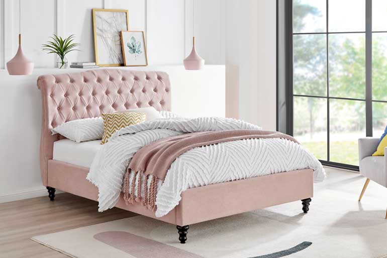 Limelight Rosa Fabric Bed