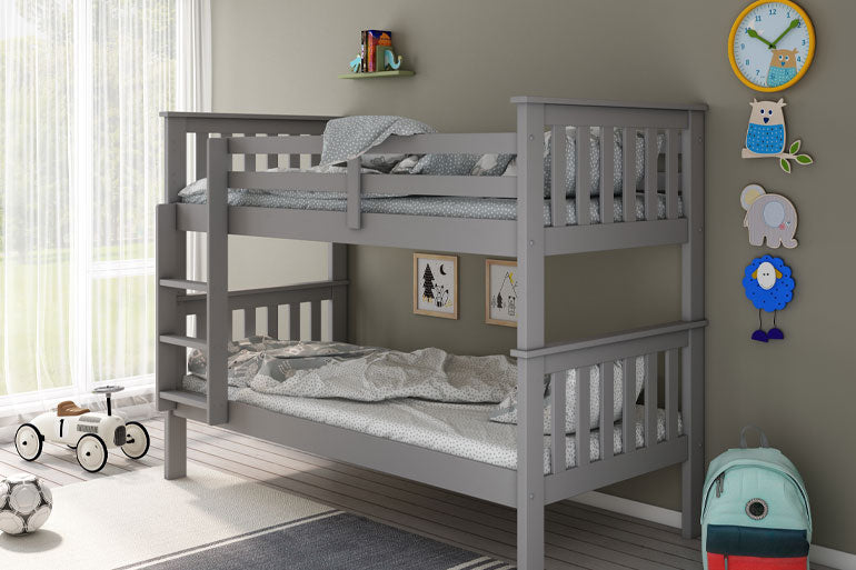 Carra Bunk bed in Grey