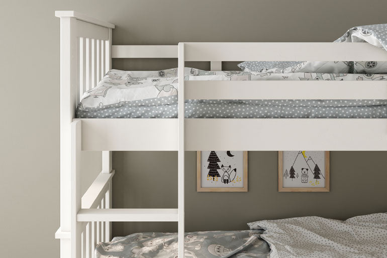 Love Sleep Shaker Bunk bed in White