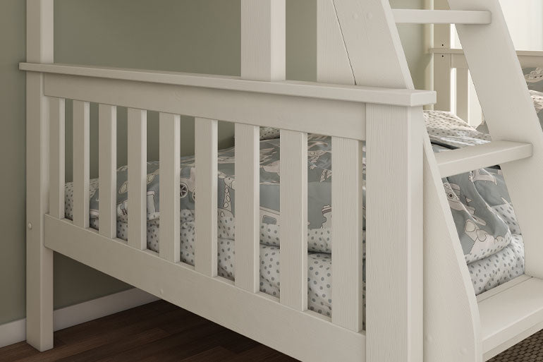 Love Sleep Shaker Bunk Bed in White