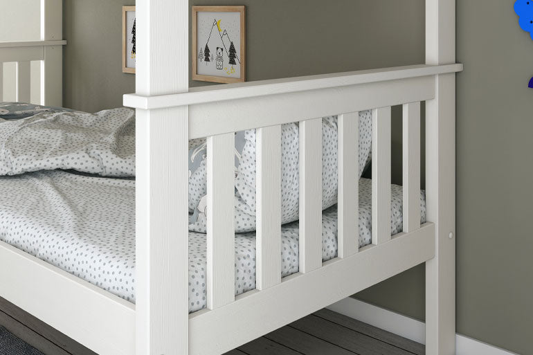 Love Sleep Shaker Bunk bed in White