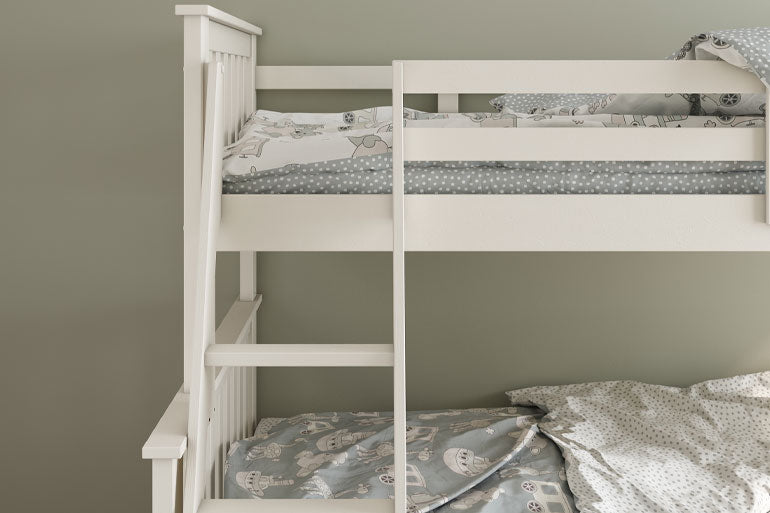 Love Sleep Shaker Bunk Bed in White