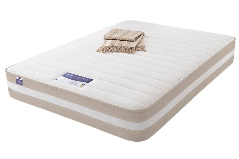 Silentnight Moscow 1200 Memory Mattress on white background