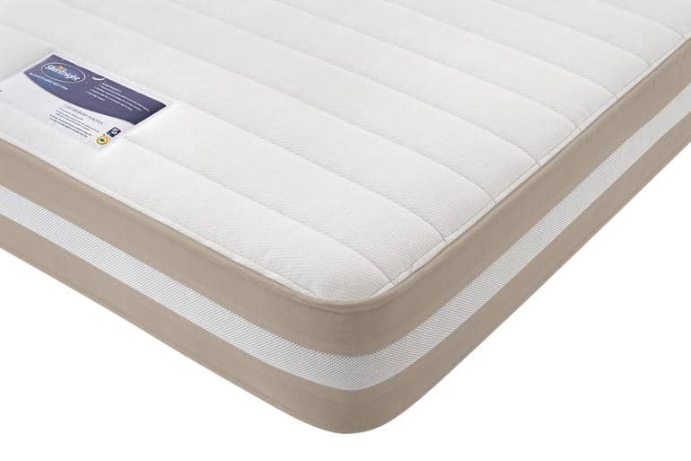 Corner view of Silentnight Moscow Mattress