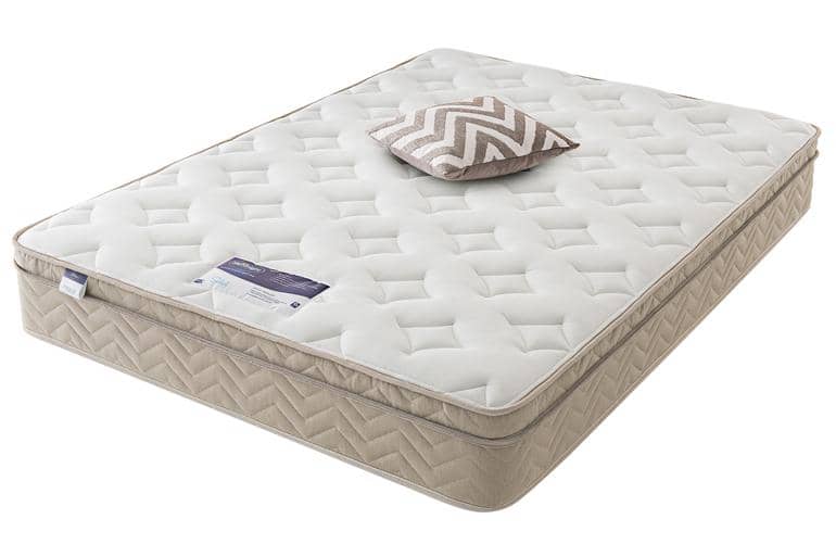 Silentnight Oslo Memory Mattress on white background