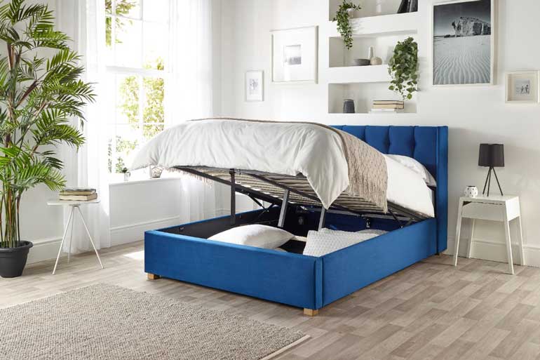 Aspire Utopia Wing Ottoman Bed