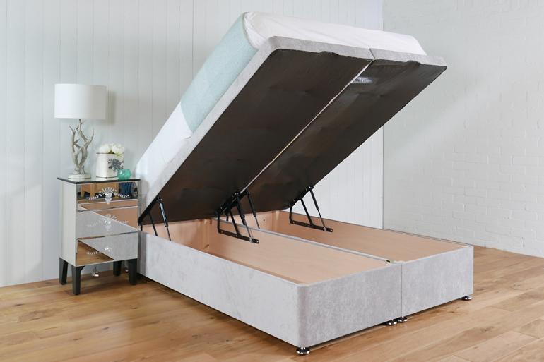 Cavendish End Lift Ottoman Bed - Open