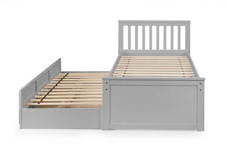 Maisie Wooden Guest Bed in Light Grey