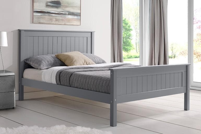 Love Sleep Taurus High Foot End Wooden Bed