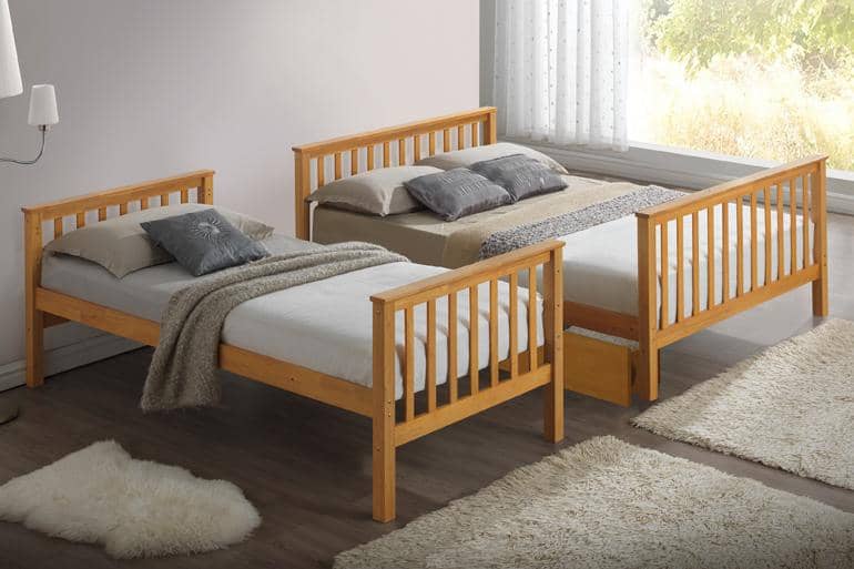 Twistleton Triple Bunk Bed - Beds on Legs Ltd