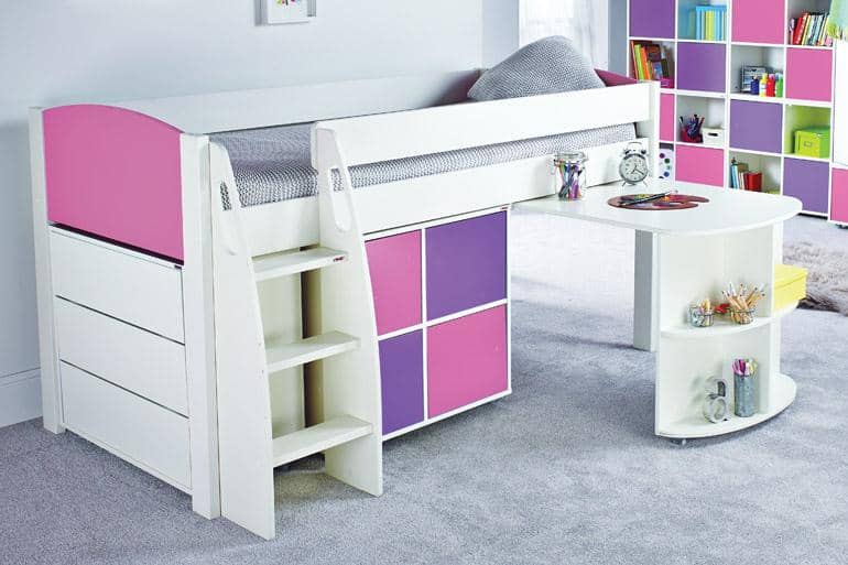 Stompa UNOS Mid Sleeper Set UNOS3AD - Beds on Legs Ltd