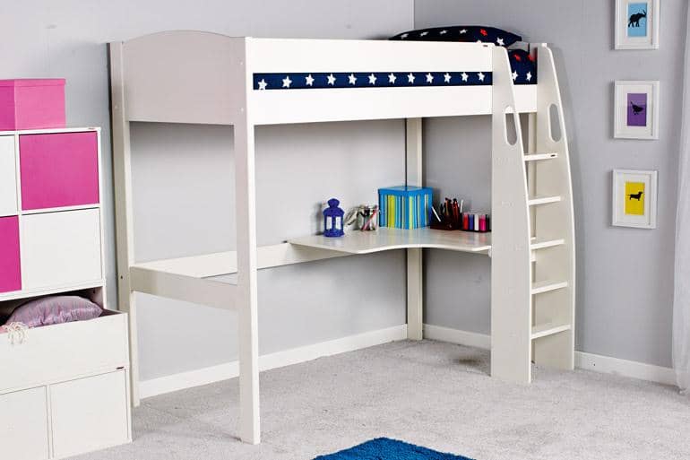 Stompa UNOS High Sleeper Frame with Desk UNOSHD - Beds on Legs Ltd