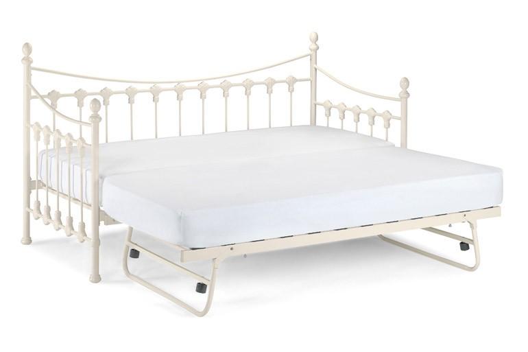 Julian Bowen Versailles Day Bed with Trundle Guest Bed - Beds on Legs Ltd